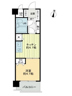 ライオンズマンション西新井第５の間取図