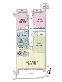 ジェイシティ金沢文庫の間取図