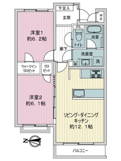 ロイヤルプラザ目白の間取図