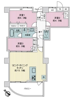 ソフィア川口ブランの間取図
