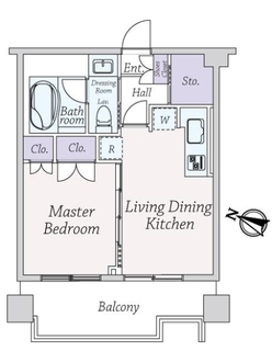 ライオンズマンション一番町の間取図