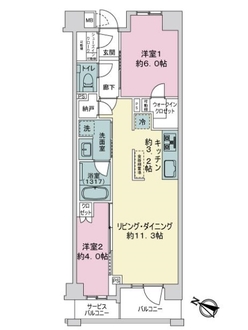 プレミスト金町の間取図