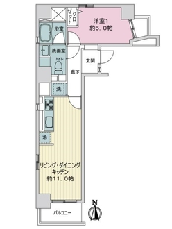 ライオンズマンショングリーン久屋大通の間取図