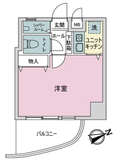 ナビシティ大須２の間取図