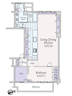 ドルフ高輪の間取図