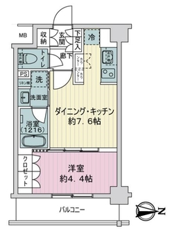 デュオステージ狛江の間取図
