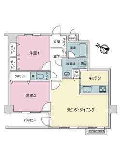 ライオンズガーデン千葉東の間取図