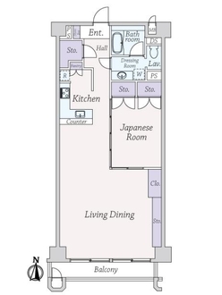 トーア駒込の間取図