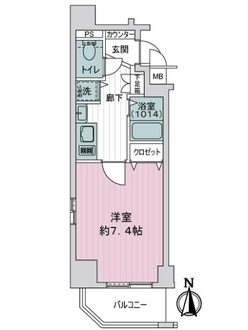 プレサンス桜通り葵の間取図