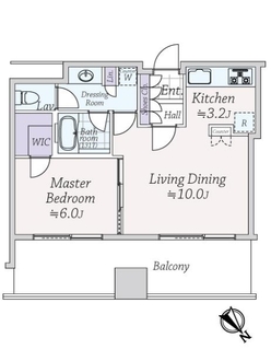 シティタワー池袋の間取図