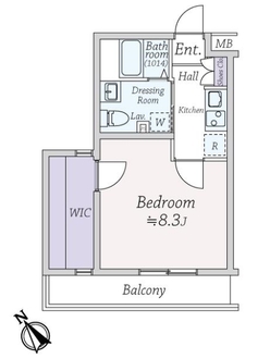 プレール・ドゥーク学芸大学の間取図