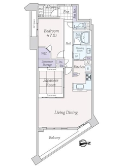グランフォート青淵閣の間取図