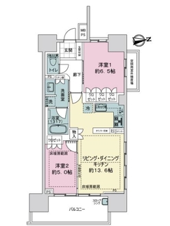 ザ・グランアルト栄の間取図
