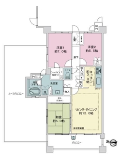 ライオンズガーデン千種アーススクエアの間取図