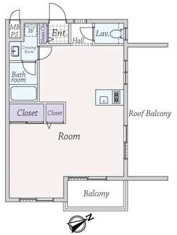 エクレール吉祥寺の間取図