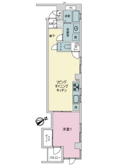 朝日プラザ梅ケ丘の間取図