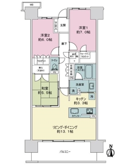 ヴェレーナ王子の間取図