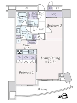 ＴＯＷＥＲ　ＲＥＳＩＤＥＮＣＥ　ＴＯＫＹＯの間取図