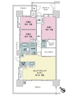 ヴェルディ広島ボールパークの間取図