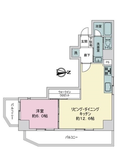 マンション第２木場の間取図
