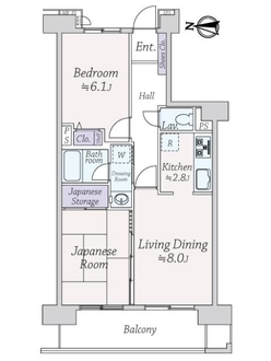 ライオンズプラザ錦糸町の間取図