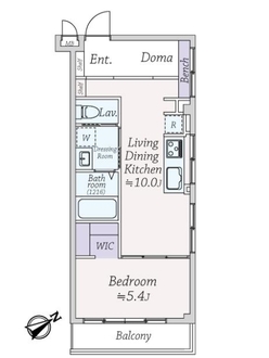 武蔵野サンハイツの間取図