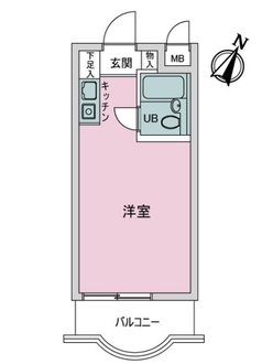 トップお花茶屋第二の間取図