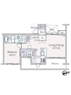 サンクタス桜上水の間取図