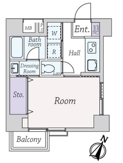 ハイツ第２目黒の間取図