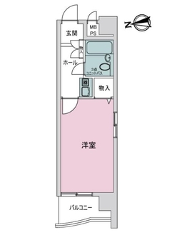 ライオンズマンション丸の内第６の間取図