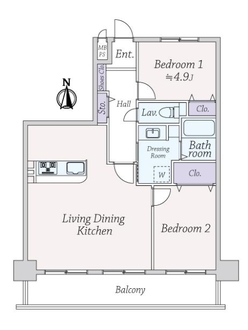 セントローリエ南塚口３の間取図