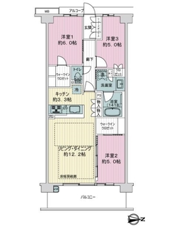 京都円町ＧＲＡＮＤ　ＰＬＡＣＥの間取図