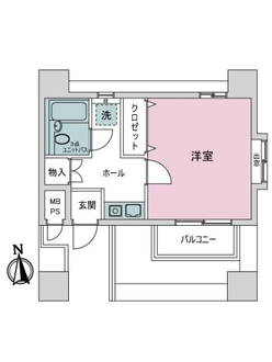 ライオンズマンション上前津の間取図