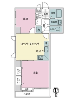 グランドステータス船橋本町の間取図
