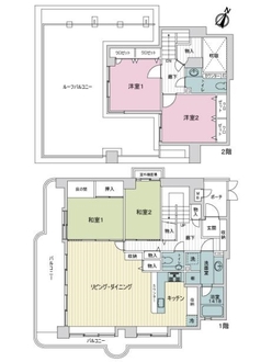 ライオンズマンションマキシム高宮の間取図