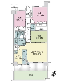 アーデルさいたま新都心の間取図