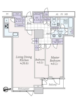 三田ガーデンヒルズの間取図