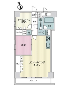 ライオンズマンション国泰寺の間取図