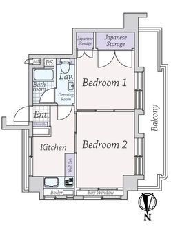セブンスターマンシヨン北沢の間取図