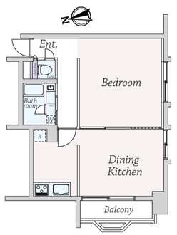 芝マンションの間取図