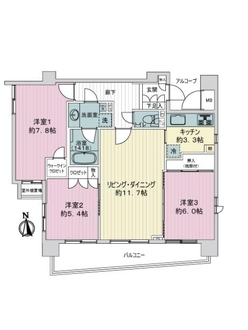 グローリオ本所の間取図