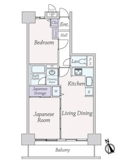 ライオンズマンション下総中山第三の間取図