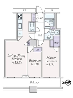 ラグナタワーの間取図