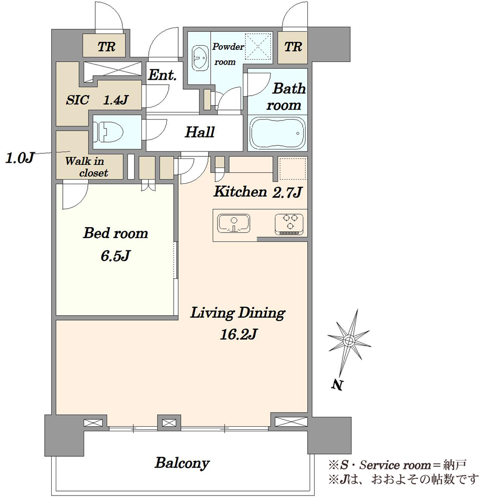 パークタワー西新宿の間取図