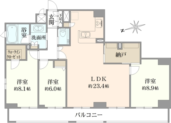 エステムコート名古屋・栄デュアルレジェンドの間取図