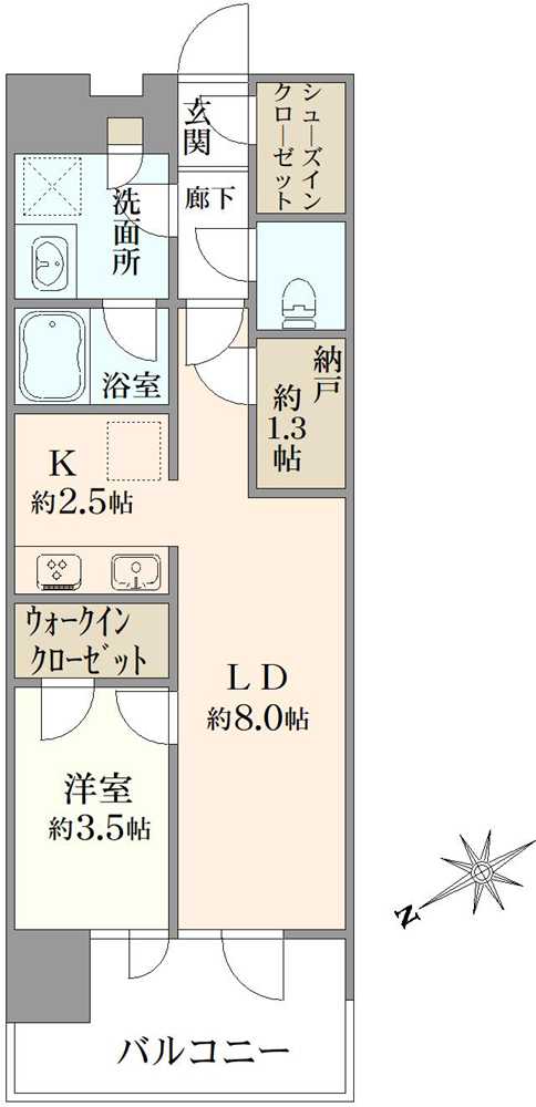 リビオシティ南砂町ステーションサイトの間取図