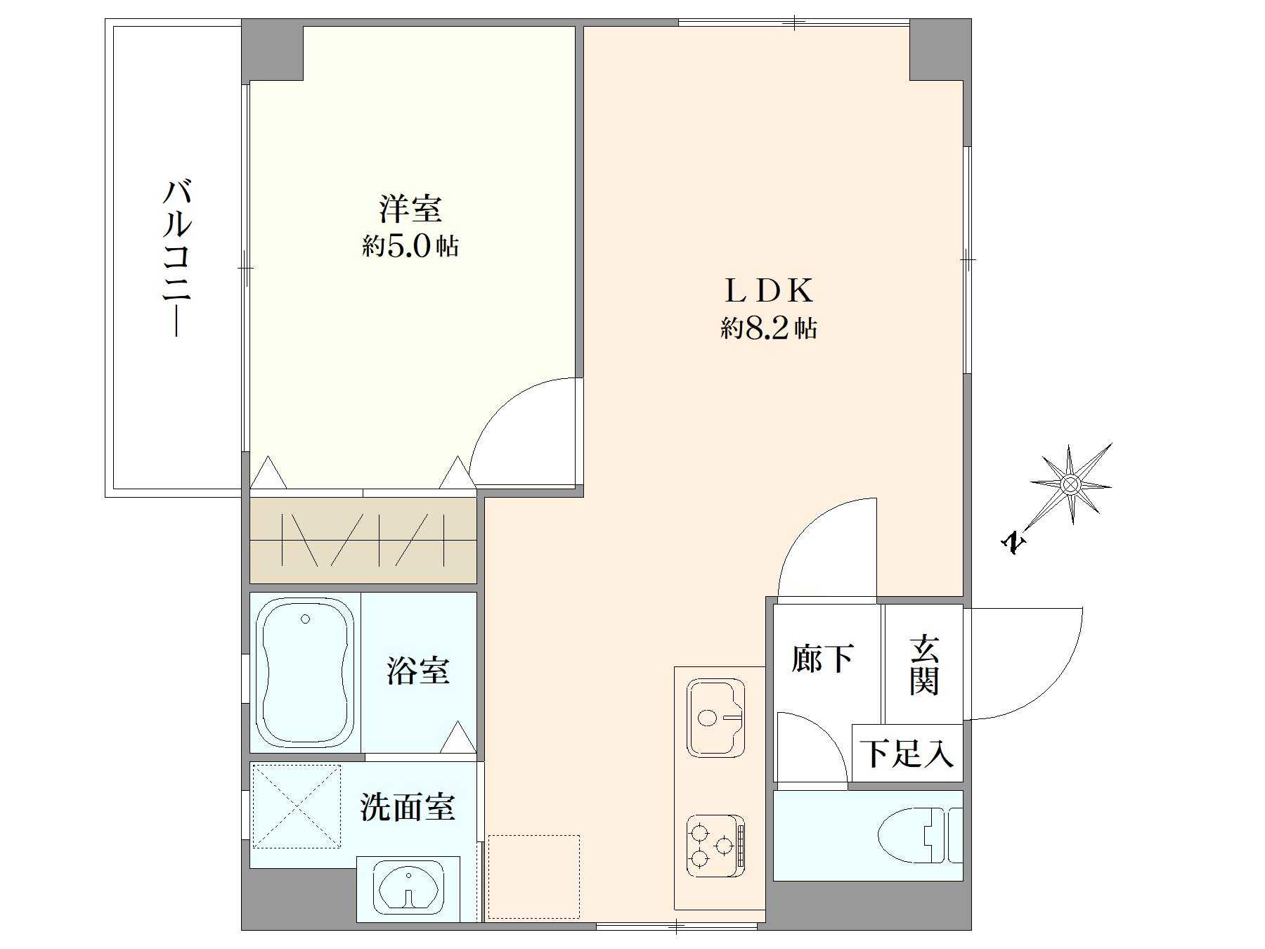 ニューハイツ大塚の間取図