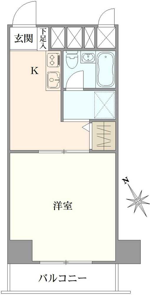 マンション池袋の間取図