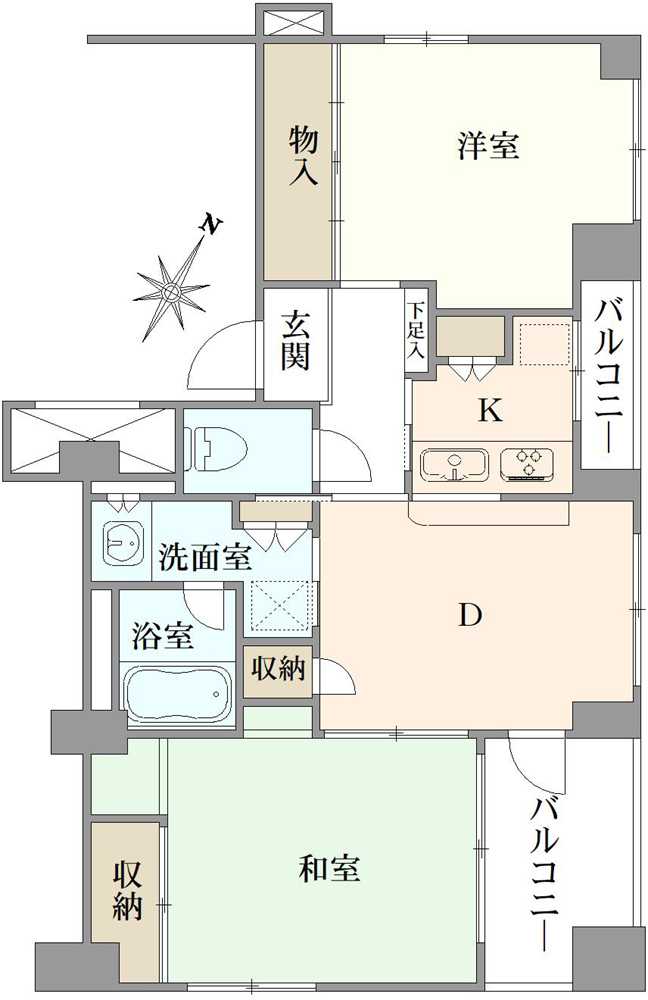 コムズハウス　COMS HOUSEの間取図