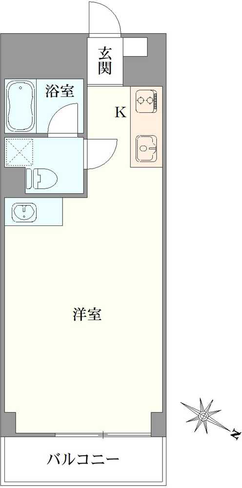 市川ファミリー第一マンションの間取図